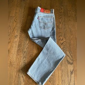 Levi's 502 Carpenter Jeans. 34x32- NWT.